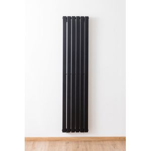 Sanifun design radiator Thomas 1800 x 456 Zwart Dubbele