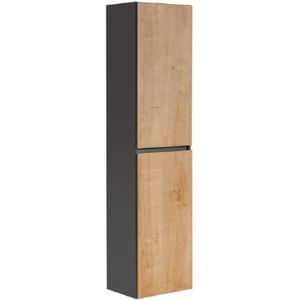 Sanifun kolomkast Monako Grey Oak 400