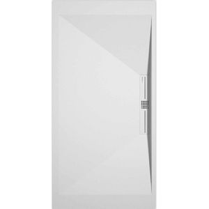Sanifun douchebak Stone Side White Smooth 120 x 90 P.