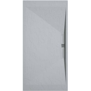Sanifun douchebak Stone Side Gray 7035 Slate 120 x 70 P.