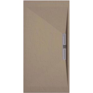 Sanifun douchebak Stone Side Moka Slate 120 x 80 S.