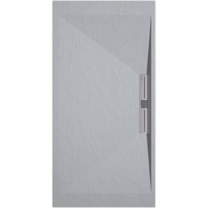 Sanifun douchebak Stone Side Gray 7035 Slate 1300 x 700 S