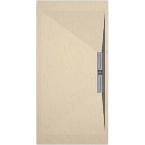 Sanifun douchebak Stone Side Cream Slate 1300 x 900 S