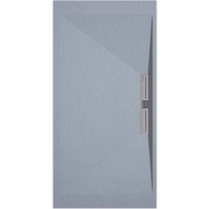 Sanifun douchebak Stone Side Gray Slate 1400 x 700 S