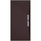 Sanifun douchebak Stone Side Chocolate Slate 1400 x 700 S