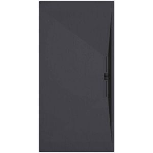 Sanifun douchebak Stone Side Anthraciet Slate 1400 x 800 P