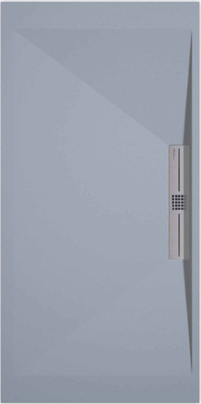 Sanifun douchebak Stone Side Gray Smooth 1400 x 900 S