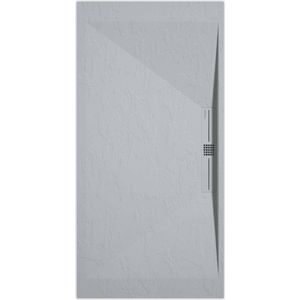 Sanifun douchebak Stone Side Gray 7035 Slate 1400 x 900 P