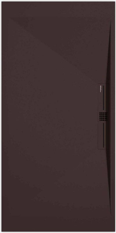 Sanifun douchebak Stone Side Chocolate Smooth 1400 x 900 P