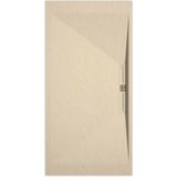 Sanifun douchebak Stone Side Cream Slate 1100 x 700 P