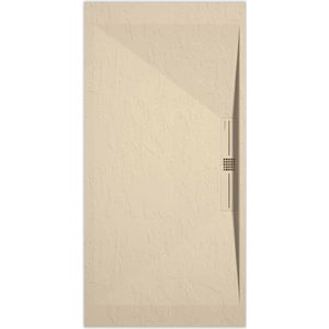Sanifun douchebak Stone Side Cream Slate 1100 x 700 P