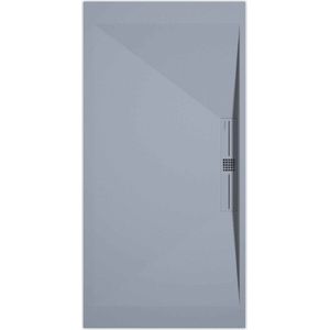 Sanifun douchebak Stone Side Gray Smooth 1000 x 700 P