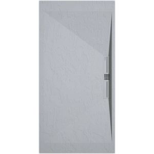 Sanifun douchebak Stone Side Gray 7035 Smooth 1000 x 700 P