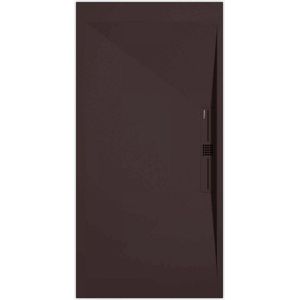 Sanifun douchebak Stone Side Chocolate Smooth 1000 x 700 P