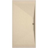 Sanifun douchebak Stone Side Cream Slate 1000 x 800 P