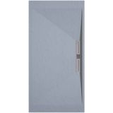 Sanifun douchebak Stone Side Gray Slate 900 x 900 S