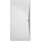 Sanifun douchebak Stone Side White Smooth 1600 x 800 P