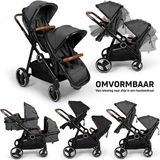 Baninni Duo Kinderwagen Luiz Grijs