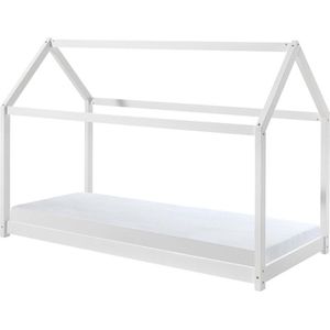 Huisbed 90 x 200 cm Levi Wit