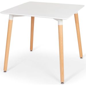 Eettafel 80 cm Ponti Wit