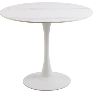 Eettafel Ø 90 cm Jayden Blanc