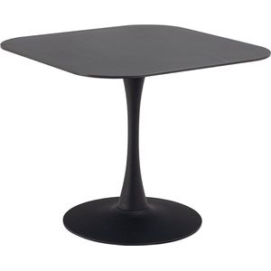 Eettafel 90 cm Jayden Keramiek Zwart