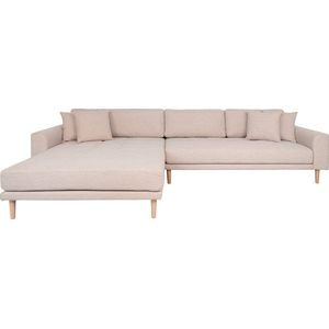 Hoekbank Milo Lounge Sofa Links Zand