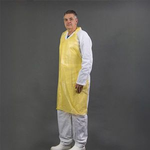 HY@PRO - PE-schort - Gewafeld - 100 stuks - 80 x 125 cm - 25µ