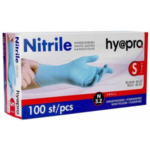 EHBO Handschoenen - Blauw - Nitrile - Niet Gepoederd