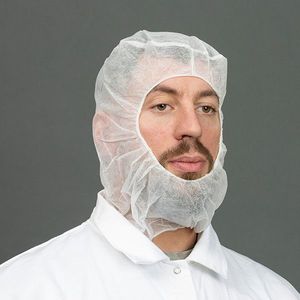 HY@PRO - Non Woven Beschermkap - Wit - 50 Stuks