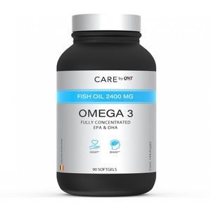 QNT - Omega 3 - Voedingssupplement - 90 Zachte Capsules - 1000 mg
