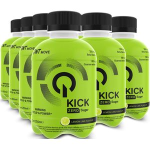 QNT - Kick Energy Drink (12x250ml) Lemon/Lime