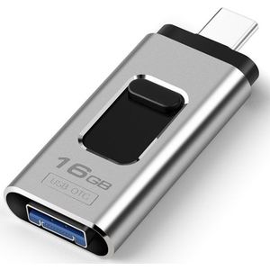 4-in-1 USB-stick - 64 GB - Voor Smartphone Tablet en Laptop