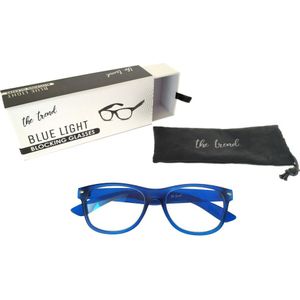 Veiligheidsbrillen - Blauw - Sterkte +2,5