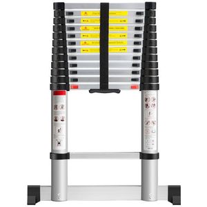 Uitschuifbare Ladder - Aluminium - 2,60 m - Telescopisch