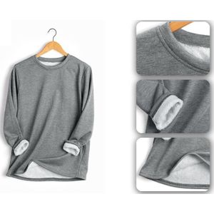 Fleece Tuniek - Donkergrijs - XXL