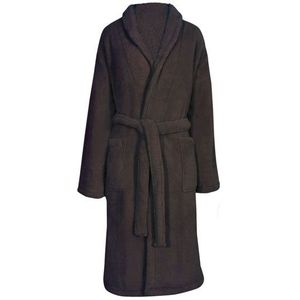 Badjas - Donkergrijs - Luxueuze Kamerjas - Voor Mannen en Vrouwen
