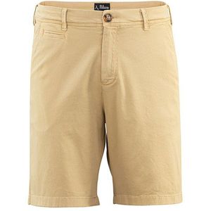 Milanoro - Herenshort - Beige - 97% Katoen - Regular Fit