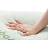 Home&Comfort - Bamboo Memory Foam Hoofdkussen - Antibacterieel - Anti-Huisstofmijt