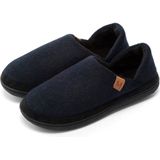 Milanoro - Comfortabele, warme herenpantoffels - Navy - 39-40