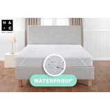 H&C Matrasbeschermer - Waterdicht - 180 x 200 cm - 100% PES Jersey
