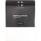 H&C Matrasbeschermer - Waterdicht - 180 x 200 cm - 100% PES Jersey