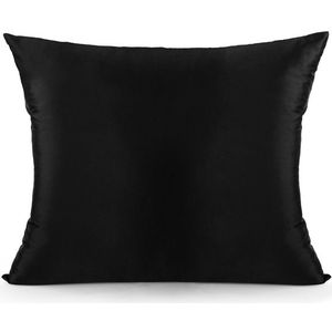 Home&Comfort - Kussenslopen - Antraciet - Satijnen Beauty