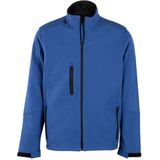 Milanoro - Wind- en Waterdichte Jas - Koningsblauw - Softshell