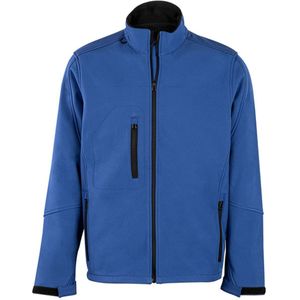 Milanoro - Wind- en Waterdichte Jas - Koningsblauw - Softshell