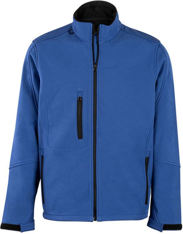 Milanoro - Wind- en Waterdichte Jas - Koningsblauw - Softshell