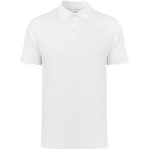 Elegante polo voor heren - Wit - S