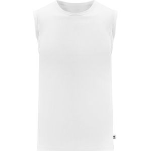Milanoro - Mouwloze T-shirts - Wit - 100% Katoen