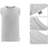 Milanoro - Mouwloze T-shirts - Donkerblauw - 100% Katoen