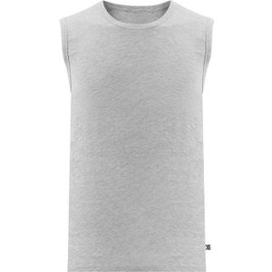 Milanoro - Mouwloze T-shirts - Donkergrijs - 100% Katoen